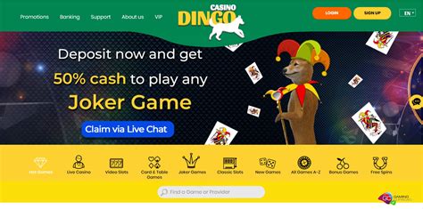 dingo casino free chip